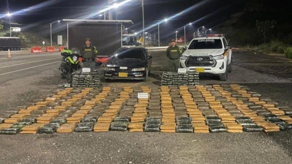 Incautan una tonelada de marihuana en carreteras del Huila