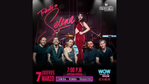 Planes Bogotá: emotivo tributo a la inolvidable Selena este 7 de marzo en WOW Restaurante Bar Show Planes Bogotá: emotivo tributo a la inolvidable Selena este 7 de marzo en WOW Restaurante Bar Show
