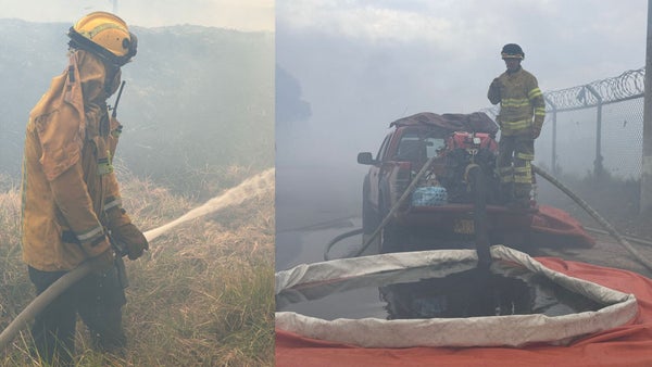 Se registra nuevo incendio forestal en Bosa