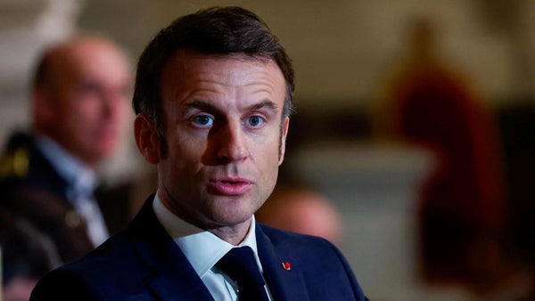 Macron mantiene el tono duro para liderar la oposición europea contra Putin Macron mantiene el tono duro para liderar la oposición europea contra Putin