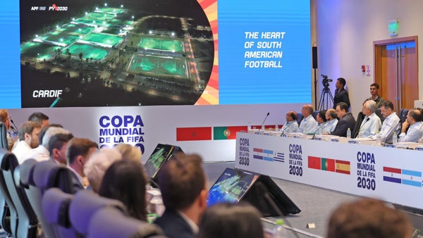 La FIFA visita Paraguay por preparativos de primeros partidos del Mundial de 2030