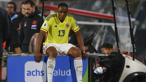 Yerry Mina se cae de la convocatoria de la Selección Colombia