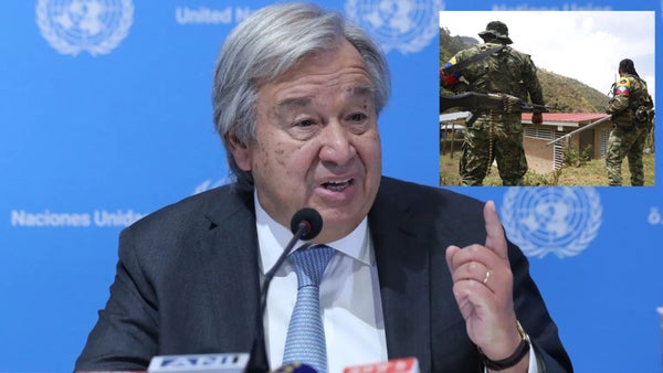 La ONU pide a las disidencias de las FARC "cesar de inmediato los ataques contra civiles"