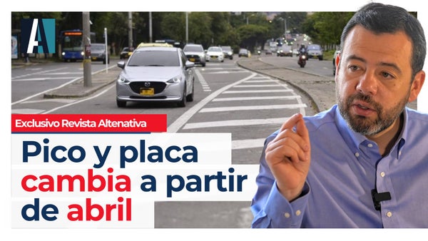 Carlos Fernando Galán, alcalde de Bogotá: "En abril habrá un nuevo pico y placa para los próximos dos años"