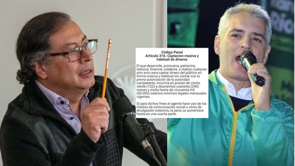 Petro pone en duda la legalidad de la "vaca" para las vías 4G de Antioquia