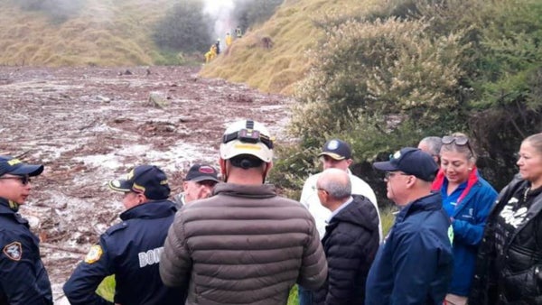 Emergencia en Pasto: alerta máxima por riesgo de avalancha Emergencia en Pasto: alerta máxima por riesgo de avalancha