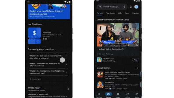 La actualización de Google Play Juegos parece fomentar la publicidad, a pesar de tener el propósito contrario