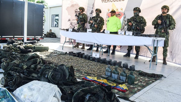 Nueve miembros de la Segunda Marquetalia fueron abatidos en combate con FF.MM