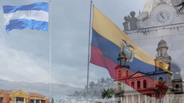 Nicaragua también rompe relaciones diplomáticas con Ecuador