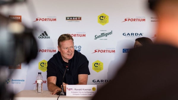 Ronald Koeman: "El 'ADN Barça' es ganar títulos"