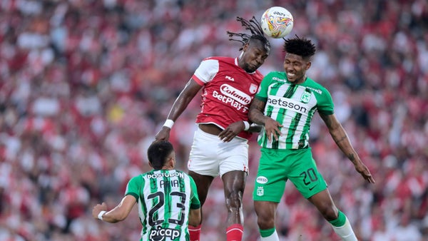 Santa Fe y Nacional empatan en Bogotá, dejando a la deriva su clasificación