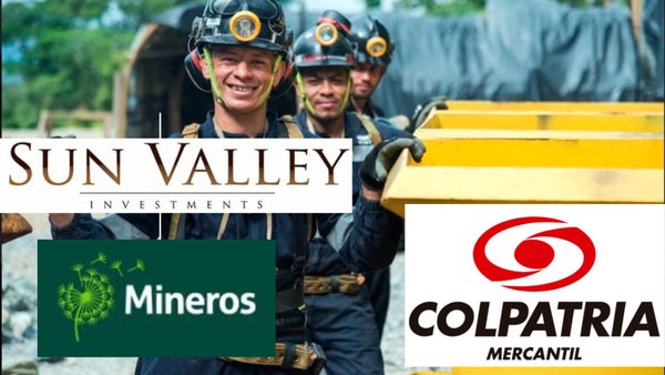 Sun Valley Investments AG y Mercantil Colpatria S.A. sellan con éxito la venta de acciones de Mineros S.A.