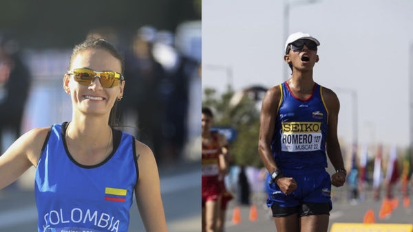 Mateo Romero y Lorena Arenas rumbo a París 2024 en la marcha atlética Mateo Romero y Lorena Arenas rumbo a París 2024 en la marcha atlética