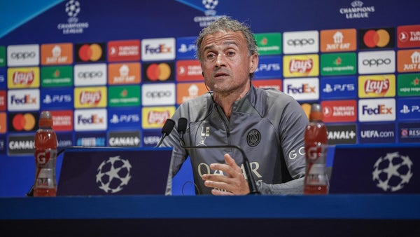 Luis Enrique: "'Vamos a ganar' es la única frase que sé en francés"