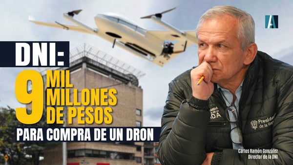 El dron de los 9 mil millones de pesos para la DNI