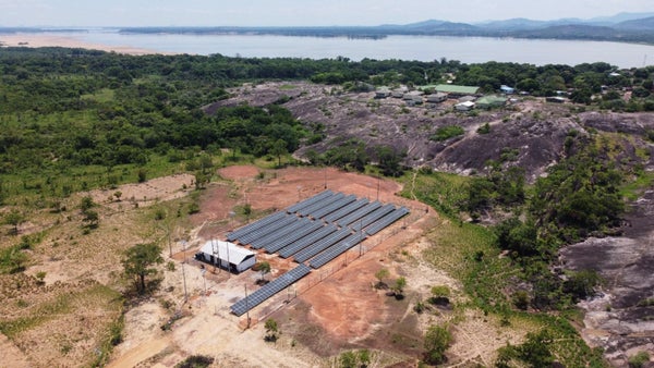 800 paneles solares serán instalados en un corregimiento de Puerto Carreño