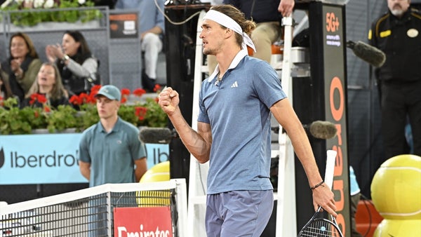 Zverev se alía con Roma para volver a ganar y ser número cuatro del mundo Zverev se alía con Roma para volver a ganar y ser número cuatro del mundo