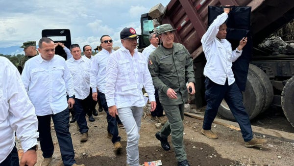 Presidente Petro llega al Cauca para atender situación de orden público
