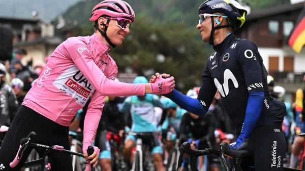 "Admiración y respeto": las palabras de Nairo para Tadej Pogacar