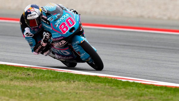 David Alonso logra la vuelta más rápida en la historia del GP de Cataluña del Moto3