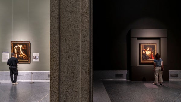 Ya se puede ver en el Museo del Prado, la obra maestra Ecce Homo, del pintor italiano Caravaggio Ya se puede ver en el Museo del Prado, la obra maestra Ecce Homo, del pintor italiano Caravaggio