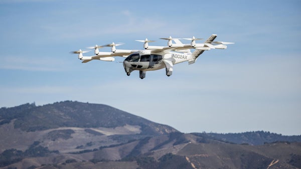 EEUU le da luz verde a taxis aéreos eléctricos