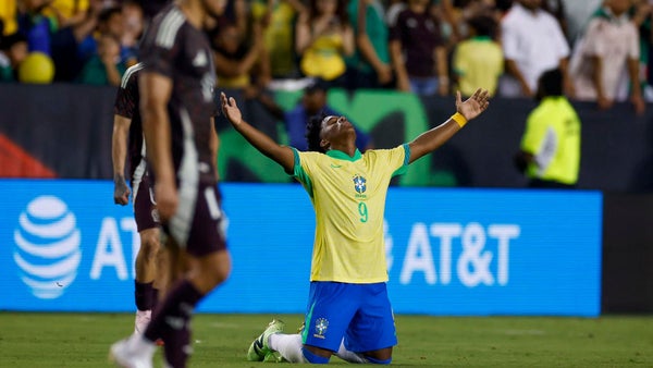 Endrick rescata la victoria para Brasil ante México Endrick rescata la victoria para Brasil ante México