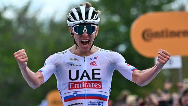 Pogacar: "Me gustaría vestir el maillot rojo de la Vuelta, pero este año no"