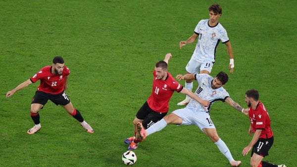 Apoteosis de Georgia, rival de España en octavos Apoteosis de Georgia, rival de España en octavos