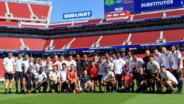 Colombia ya está en Carolina del Norte para su semifinal del miércoles contra Uruguay