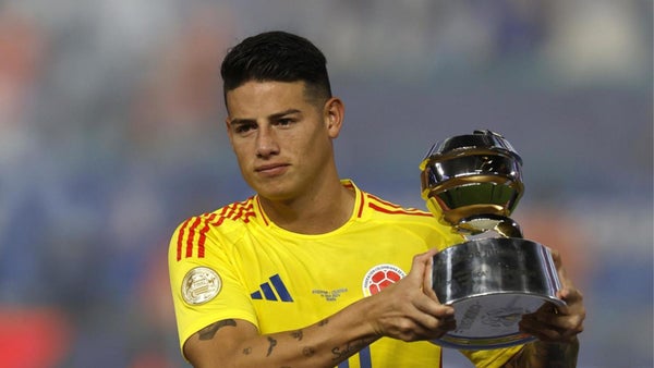 James Rodríguez, mejor jugador de la Copa América James Rodríguez, mejor jugador de la Copa América