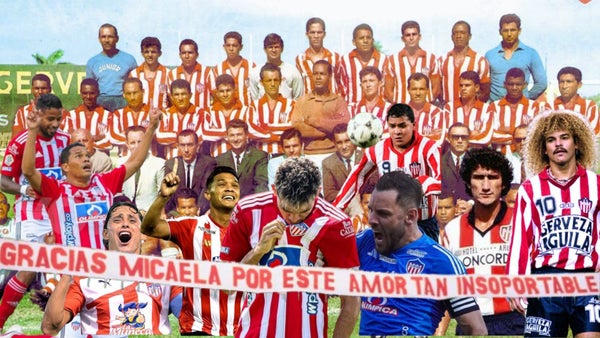 "Gracias Micaela por este amor tan insoportable", cien años de una pasión llamada Junior "Gracias Micaela por este amor tan insoportable", cien años de una pasión llamada Junior