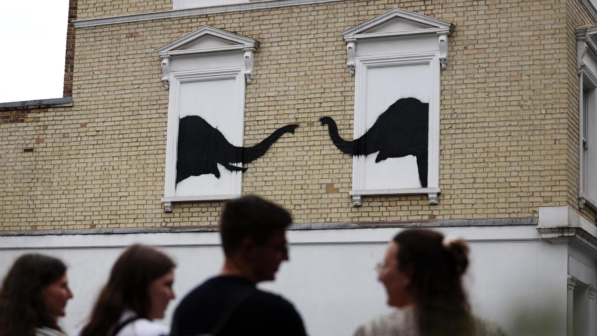 Banksy//Grafiti//Londres//Arte//Revista Alternativa