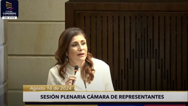 Con 170 votos a favor, Iris Ortíz se convierte en la primera mujer defensora del Pueblo en Colombia