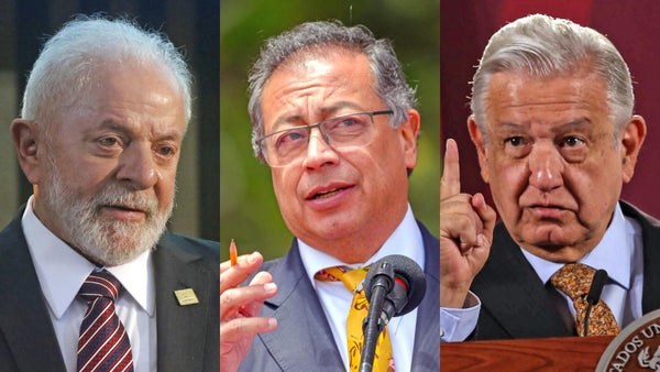 Human Rights Watch señala que propuestas de Lula, Petro y Amlo sobre Venezuela son "una burla"