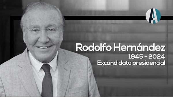 ATENCIÓN | Falleció el excandidato presidencial Rodolfo Hernández