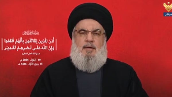 Israel mata al máximo líder de Hezbollah y anuncia que irá por más en Libano Israel mata al máximo líder de Hezbollah y anuncia que irá por más en Libano