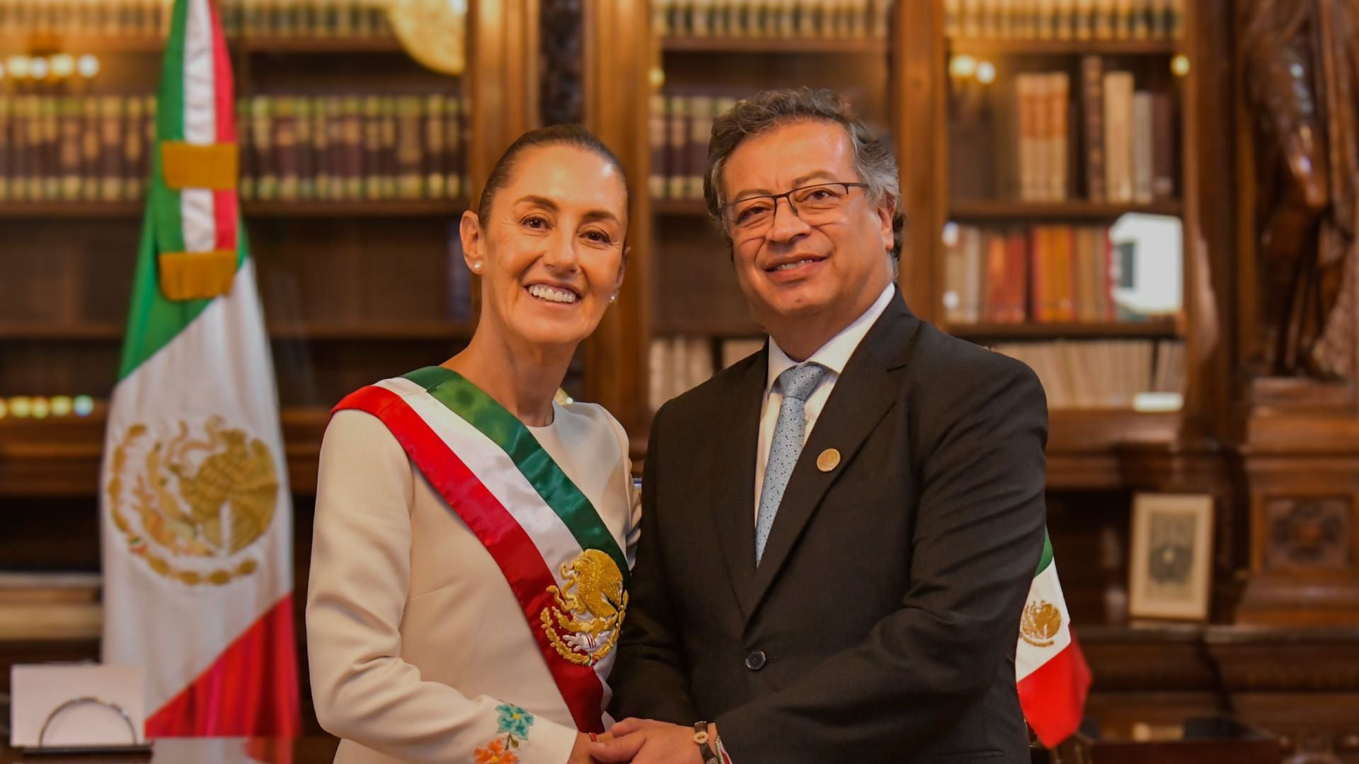 Gustavo Petro y Claudia Sheinbaum Gustavo petro / Venezuela / México / Revista Alternativa / Noticias Caracol / RCN / Redmas / Revista Semana / Pulzo / Infobae / Lafm