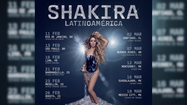 Shakira anuncia fechas oficiales de sus conciertos en Colombia ¡Aquí le contamos! Shakira anuncia fechas oficiales de sus conciertos en Colombia ¡Aquí le contamos!