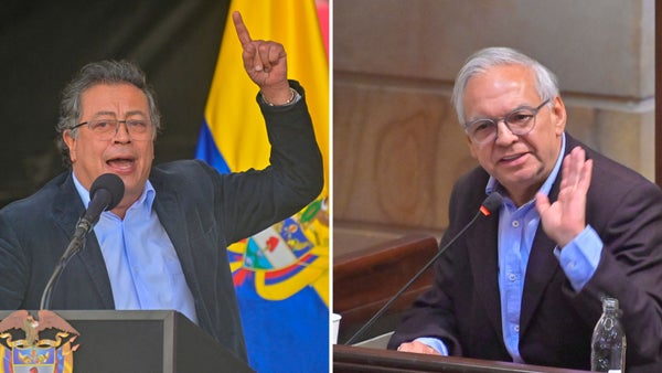 Petro pide la renuncia al ministro de Hacienda, Ricardo Bonilla Petro pide la renuncia al ministro de Hacienda, Ricardo Bonilla