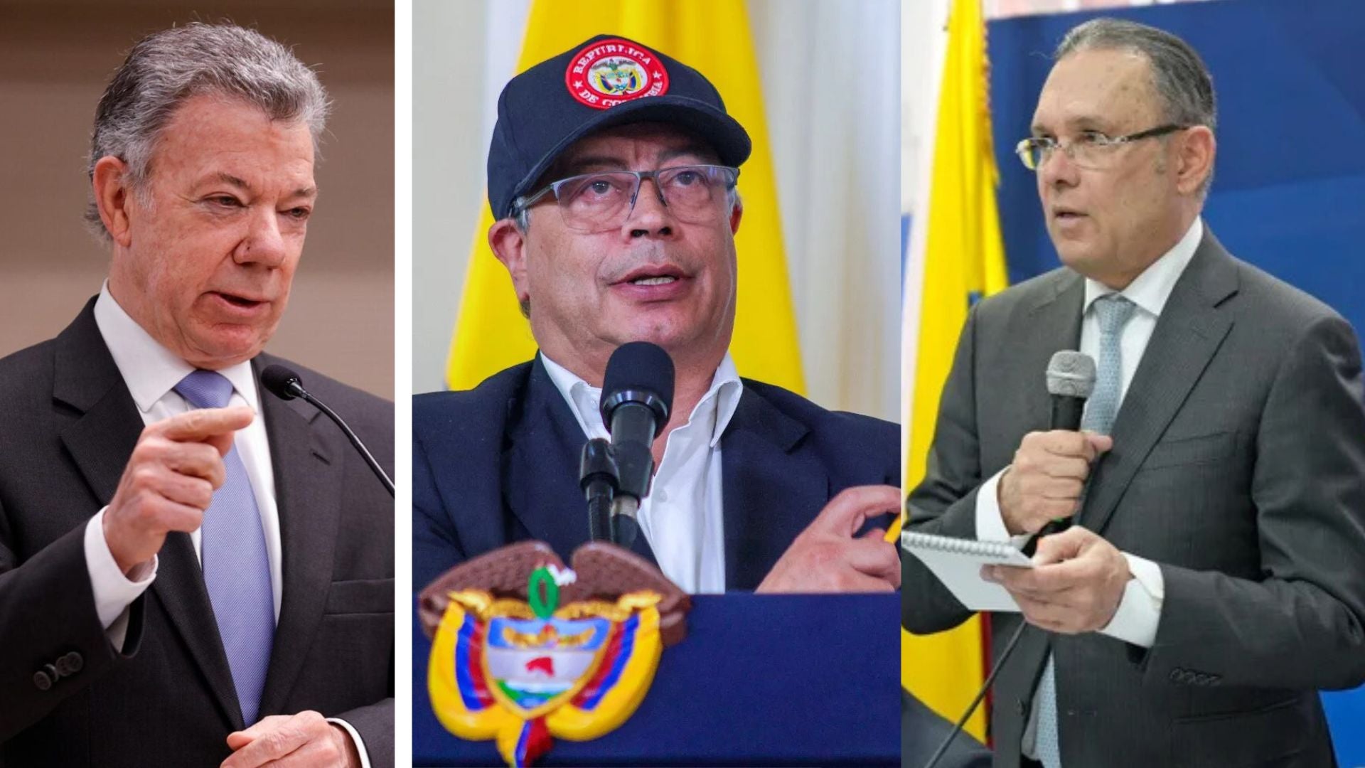 Juan Manuel Santos,Gustavo Petro y Efraín Cepeda Juan Manuel Santos// Efraín Cepeda// Revista Alternativa// Noticias Caracol// Noticias RCN// RCN Radio// La FM// Blu Radio// W Radio// Caracol Radio// Red Más Noticias// Revista Semana// Infobae// La Silla Vacía// La Razón// Las 2 Orillas//