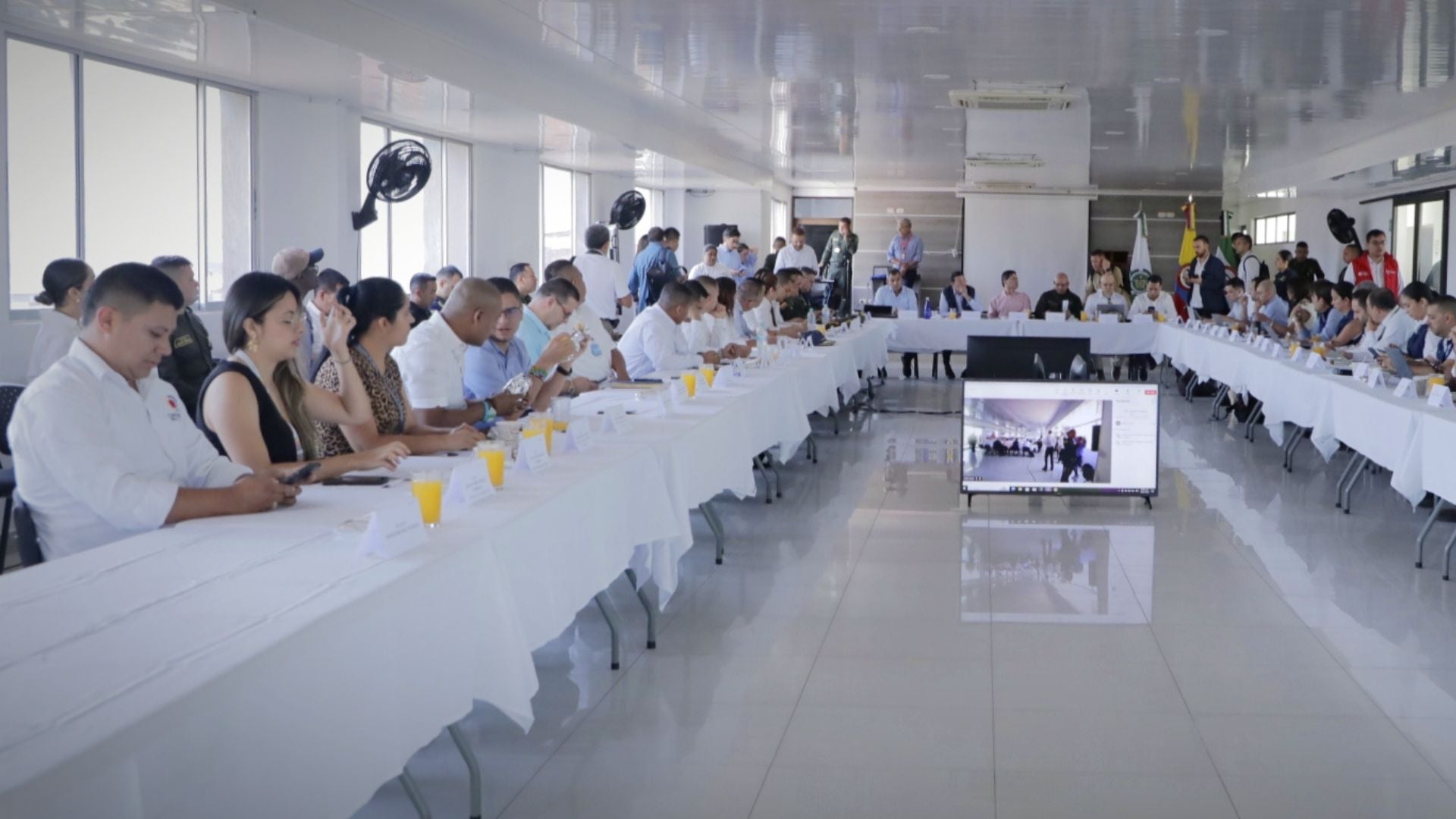 Reunión// Comité Departamental de Coordinación y Seguimiento Electoral// Putumayo//