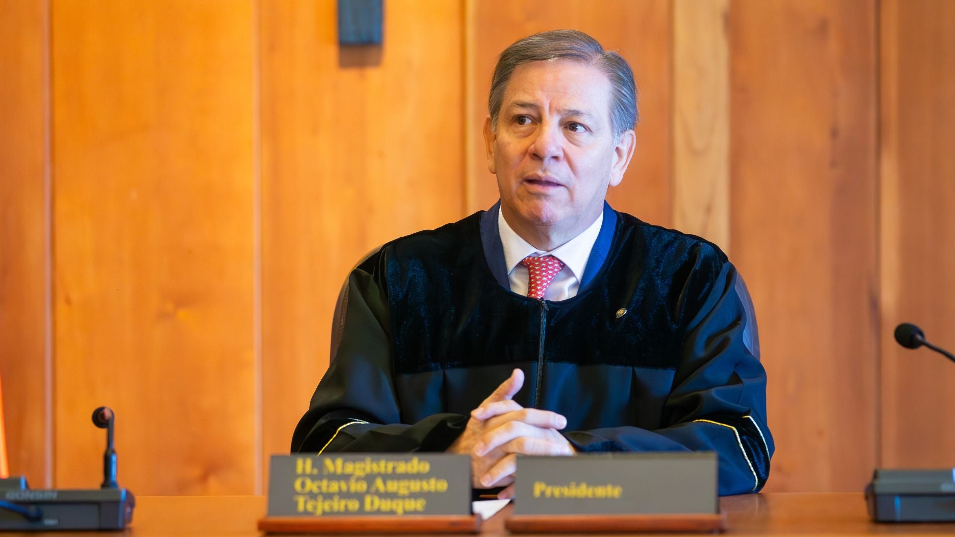 Magistrado Octavio Augusto Tejeiro//, presidente de la Corte Suprema de Justicia para el año 2025// Revista Alternativa// Noticias Caracol// Noticias RCN// RCN Radio// La FM// Blu Radio// W Radio// Caracol Radio// Red Más Noticias// Revista Semana// Infobae// La Silla Vacía// La Razón// Las 2 Orillas//