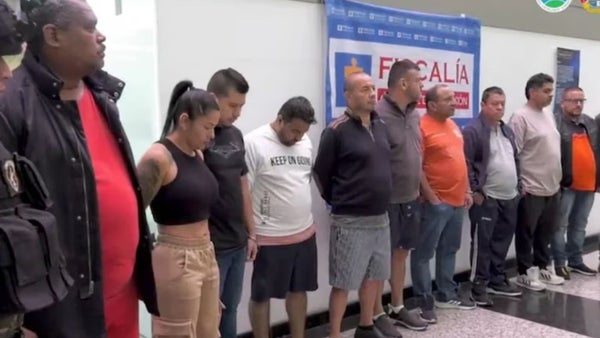 Detienen en Colombia a 11 miembros de una red que envía cocaína en panela para exportación