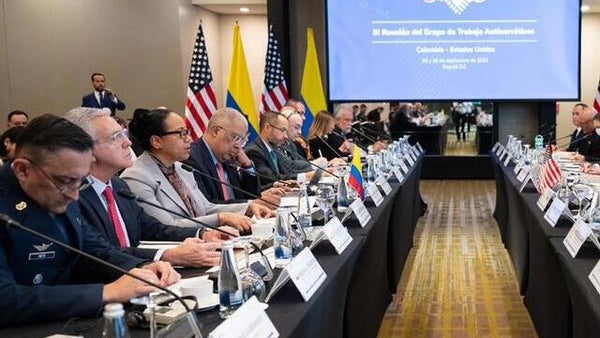 Colombia presenta a Estados Unidos nueva política de lucha contra las drogas 2023-2030